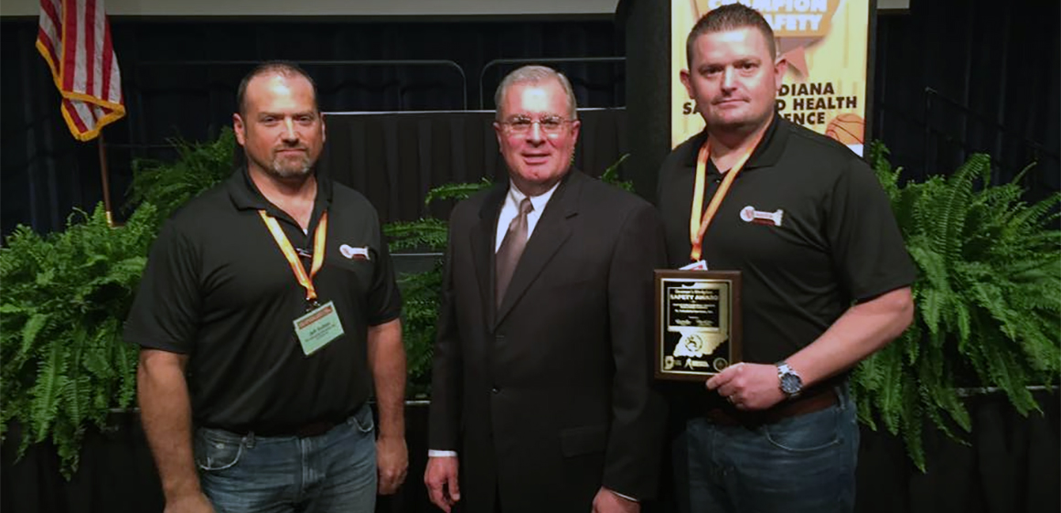 2016 Indiana Governor's Workplace Safety Award